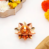 Shree Ganesha Diwali Greeting Card with Diya and Dry Fruits